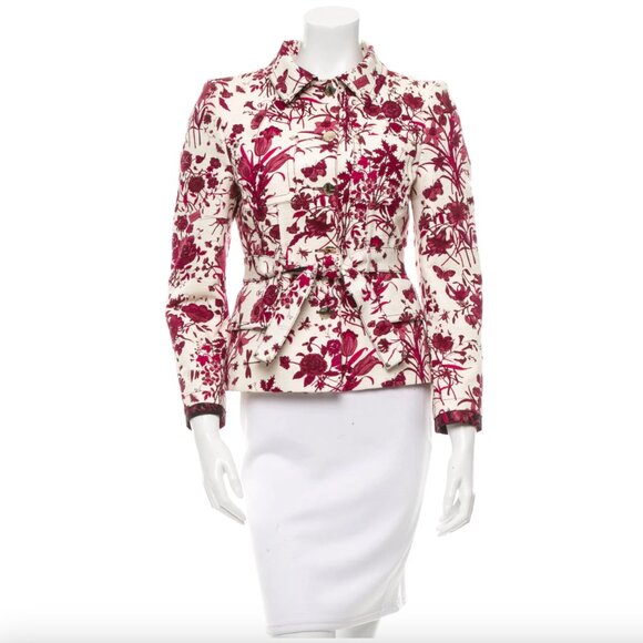 Exquisite Gucci Floral Jacket - Picture 1 of 5